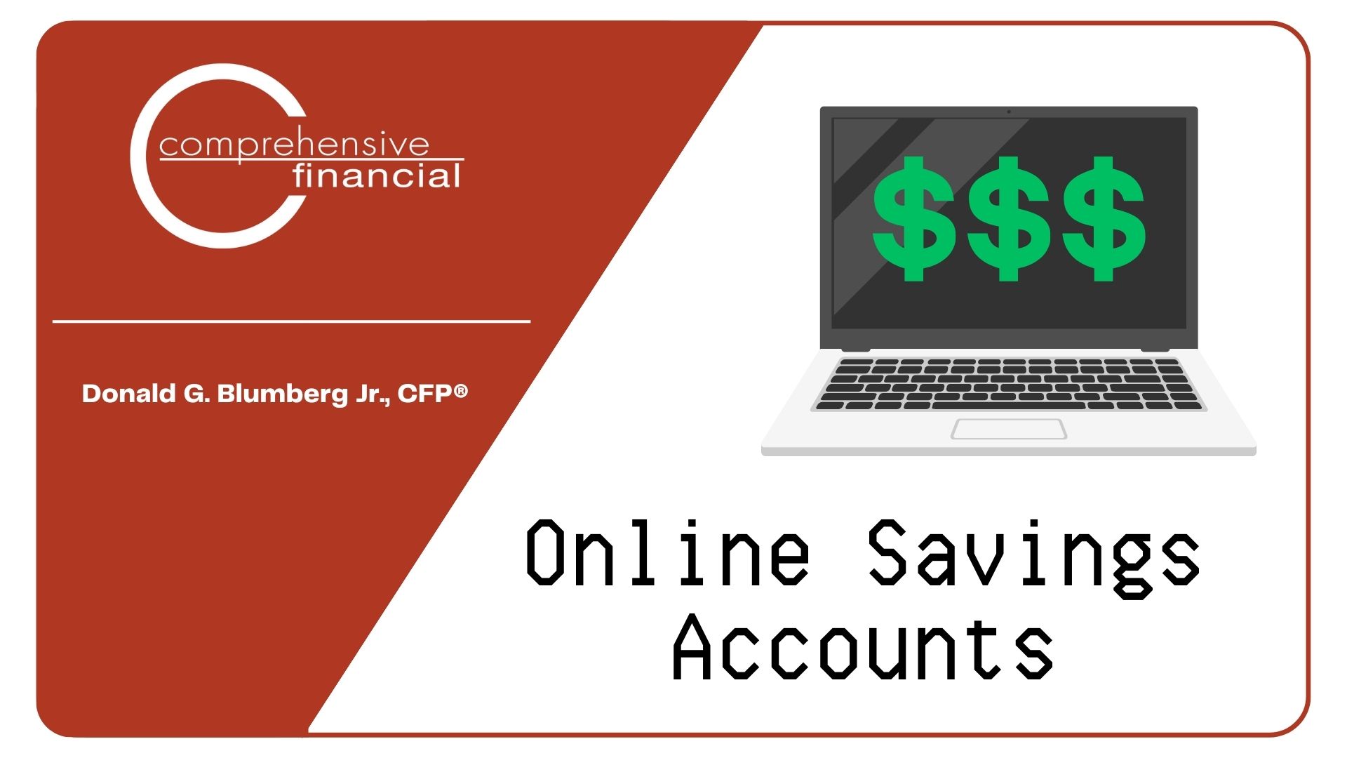 Online Savings Account